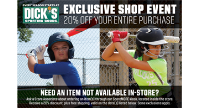MJNMLL Appreciation Weekend at Dick's Sporting Goods